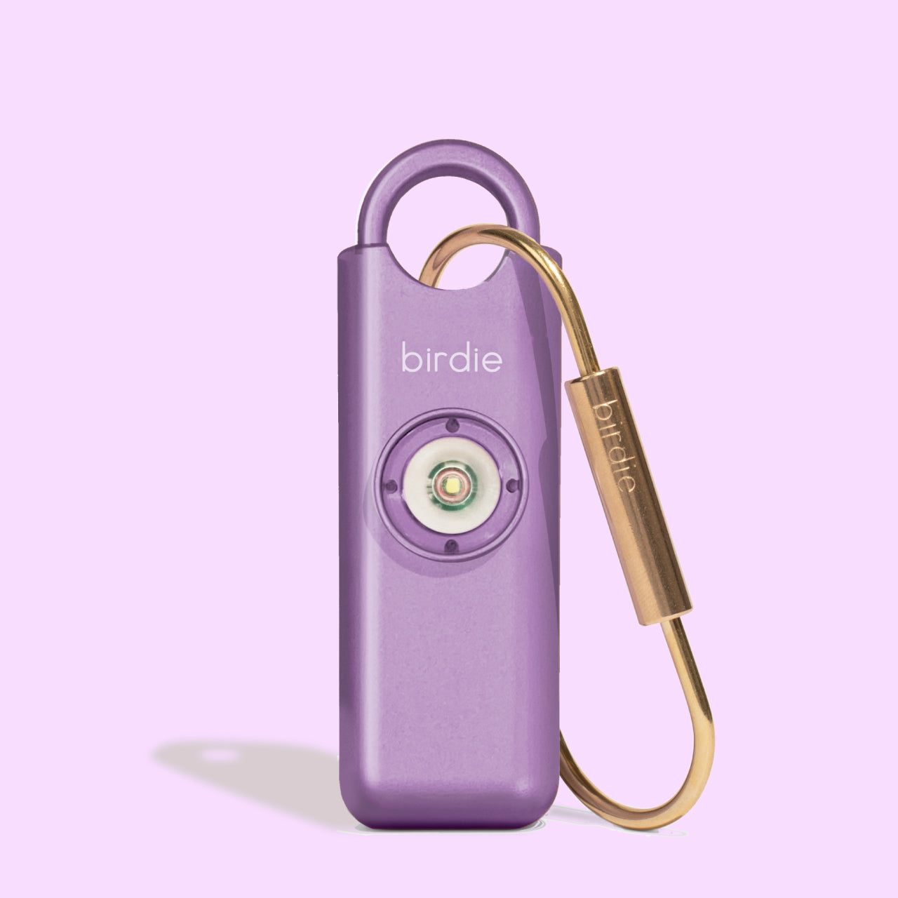 birdie alarm |metallic-purple